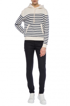 Bluza z wyszytym wzorem w paski, zdjęcie 2 Bluza z wyszytym wzorem w paski od Saint Laurent